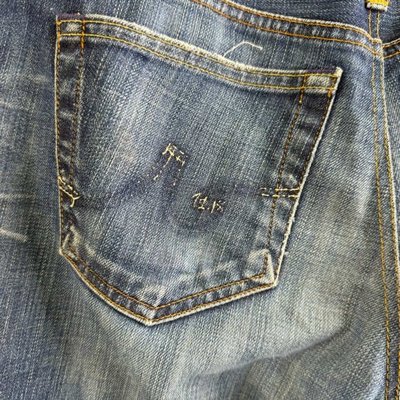 AG Adriano Goldschmied Angel Bootcut Jeans Size 31 Denim Casual - Picture 11 of 14